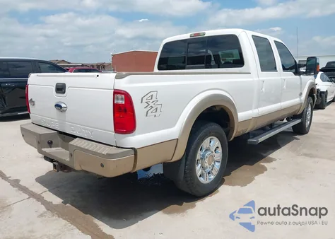 2013 Ford F-250 Lariat from USA, damaged, VIN 1FT7W2BT9DEA67253